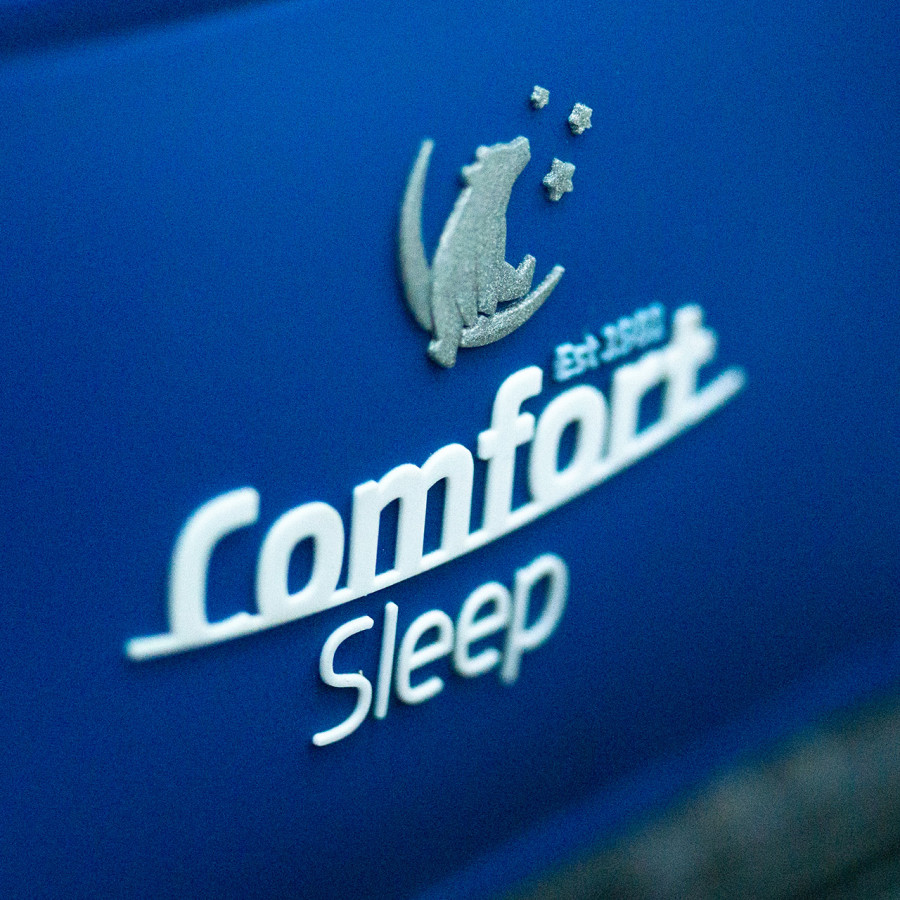 Comfort Sleep Mattress Label