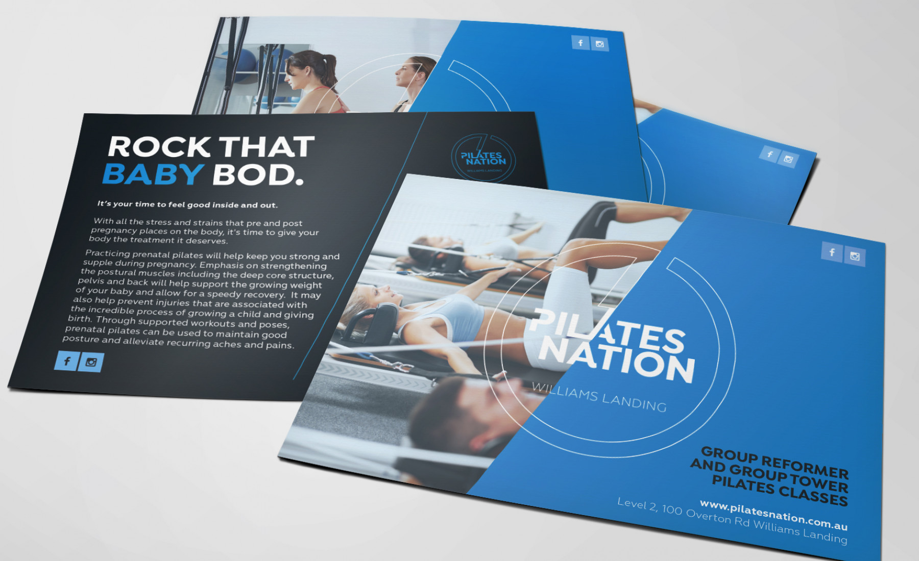 Pilates Nation Postcards 1