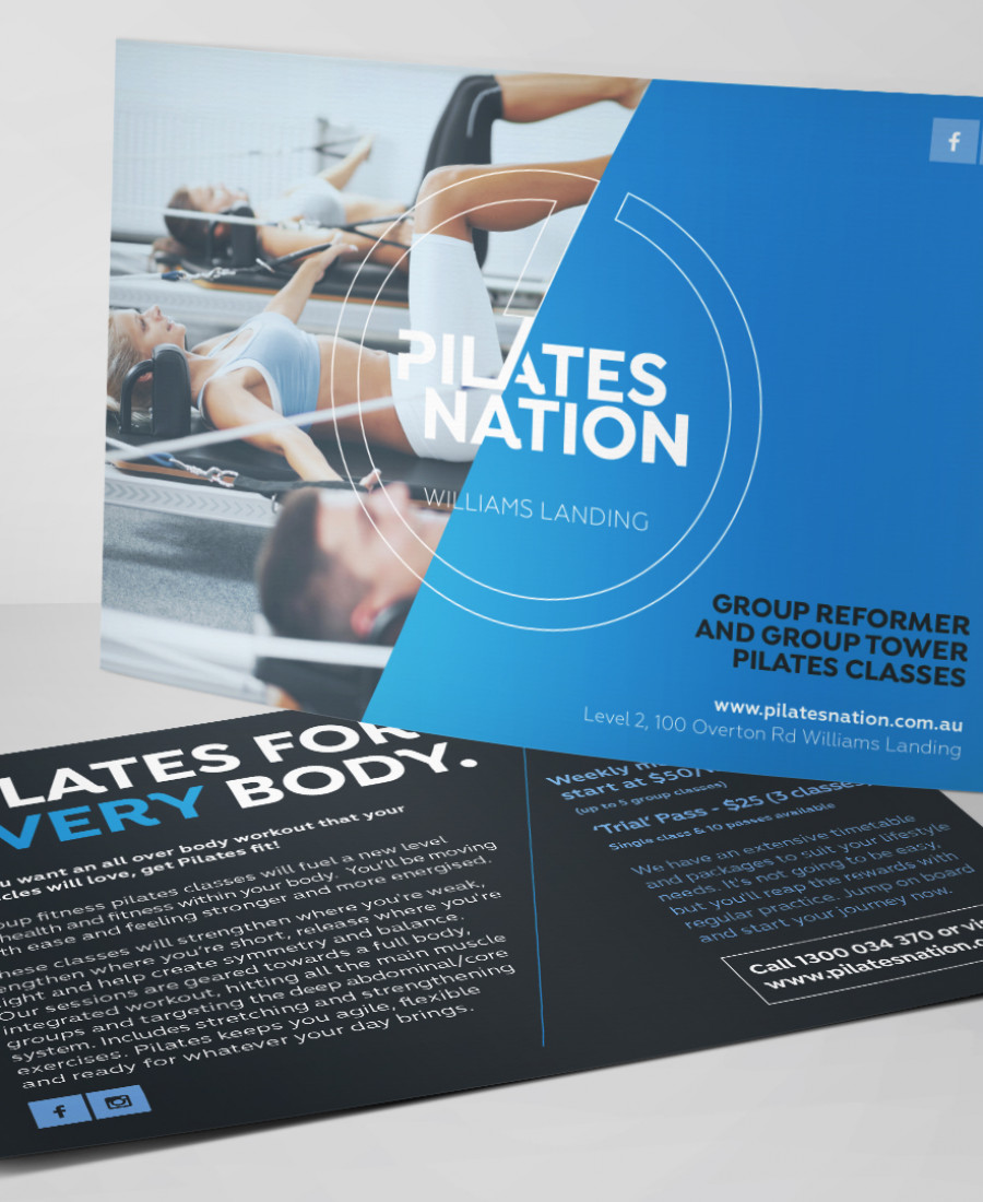 Pilates Nation Postcards 2