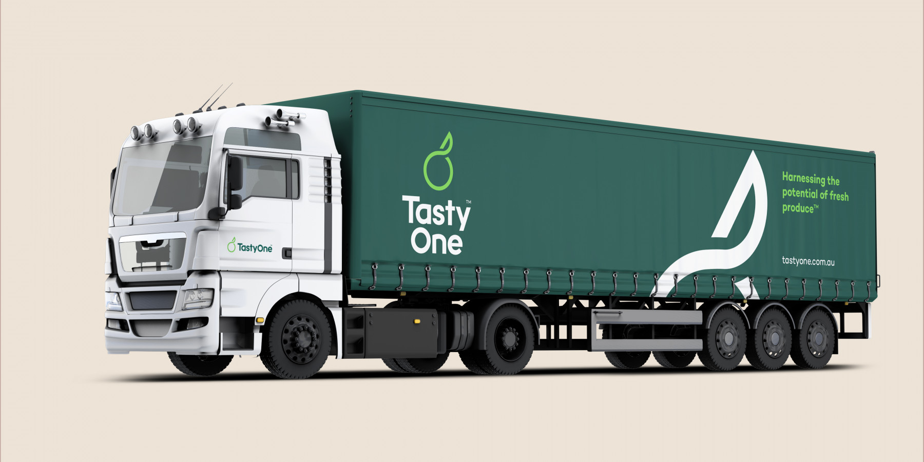 TastyOne Truck Mockup